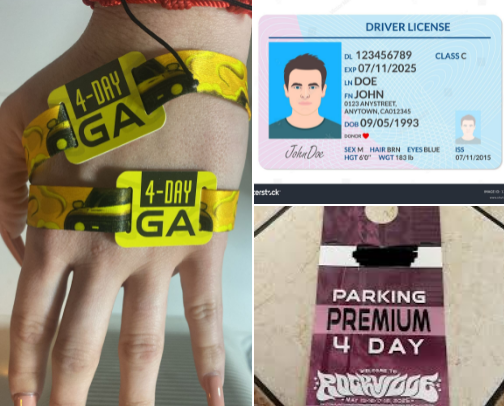 Survive the Pit: Essentials for Welcome to Rockville cover photo collage