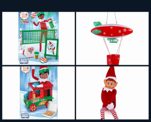 Fun Scenarios to Keep Your Elf Busy All Month cover photo collage