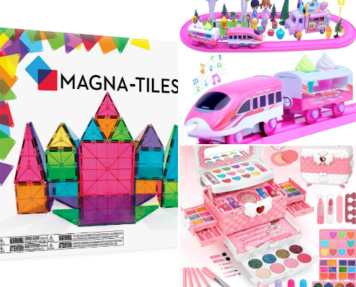Christmas Gift Ideas for Toddler Girl cover photo collage