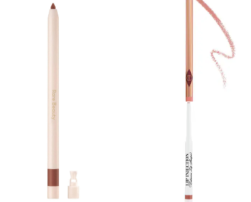 Nude lip-liners cover photo collage