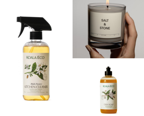 The Clean Girl Non-Toxic Home Edit cover photo collage