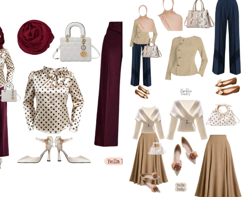 Elegant Modest Outfit Ideas: Classy Fashion & Effortless Everyday Elegance cover photo collage