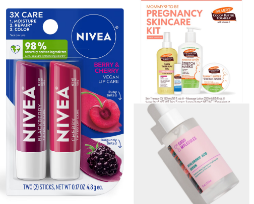 Skincare Recs cover photo collage