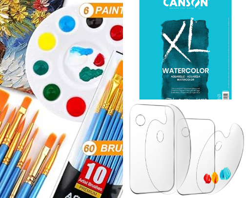 Beginner Artist Supplies (US) cover photo collage