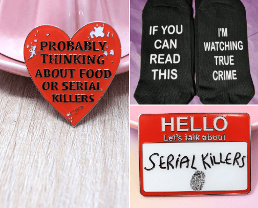 True Crime & Chill 🔪✌🏻 cover photo collage