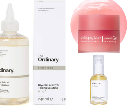 Glow-Boosting Skincare Essentials cover photo collage