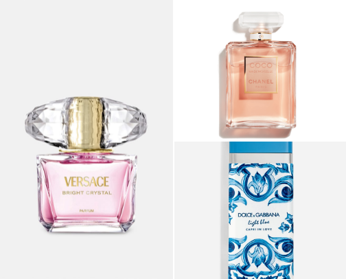 Perfumes I Reach for Daily cover photo collage