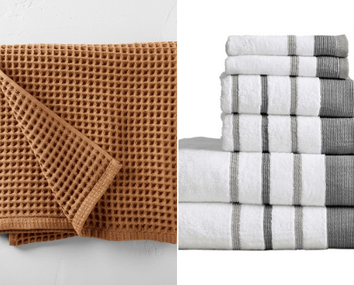 Bathroom Towels cover photo collage