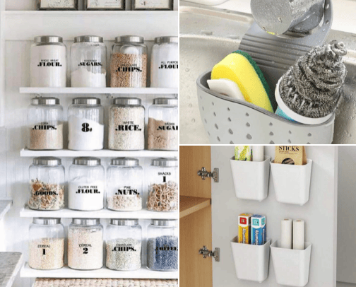 Organize Your Kitchen with Style cover photo collage