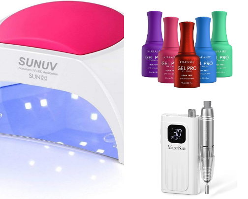 At-Home Gel Manicure Essentials cover photo collage