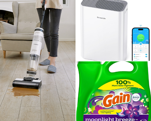 It’s time to spring clean✨🌷🐣🧼 cover photo collage