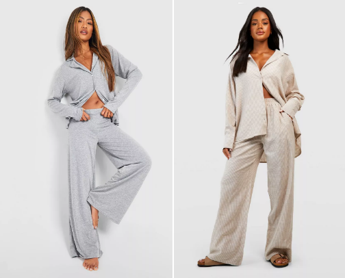 Matching Pajamas are the Perfect way to Relax cover photo collage