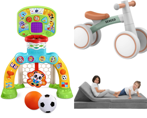 Toys my 1 year old LOVES cover photo collage