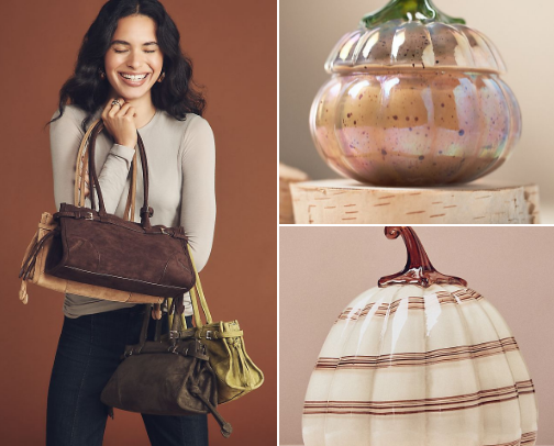 Anthropologie Fall Finds cover photo collage