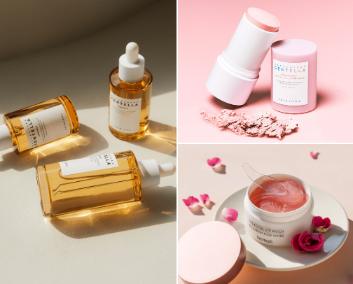 Skin care 🌿🫧 cover photo collage