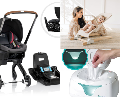 best baby supplies as a FTM cover photo collage