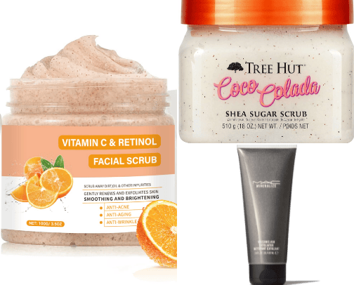 Scrubs & Exfoliators🛁🫧🍽️🧽 cover photo collage