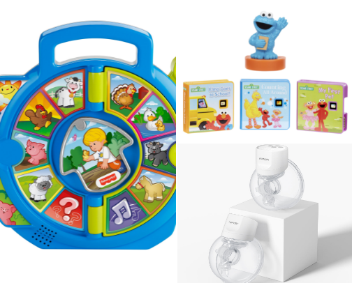 Baby and toddlers toys recos cover photo collage