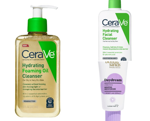 A girls guide to skin care & hair care cover photo collage