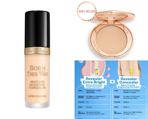 My favorite beauty recs cover photo collage