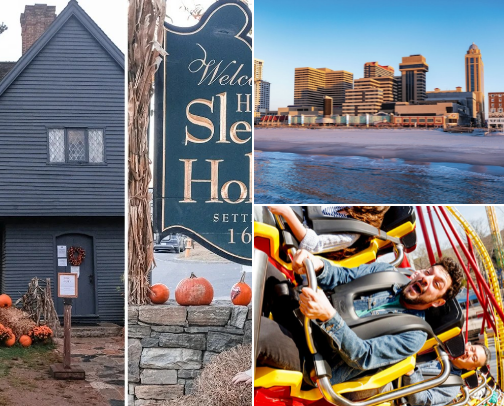 Fall getaways 🍁🎃🫶🏻🍂 cover photo collage