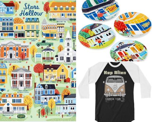 Gilmore Girls Merch and Gift Ideas cover photo collage