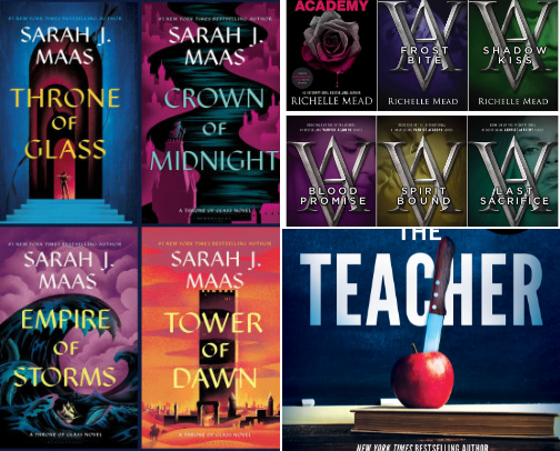 Books that will have you hooked! cover photo collage