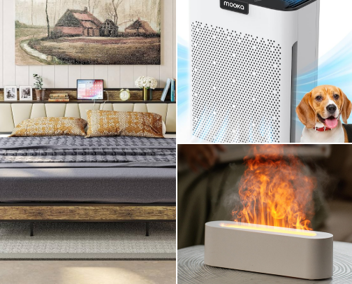 Upgrade the Bedroom cover photo collage