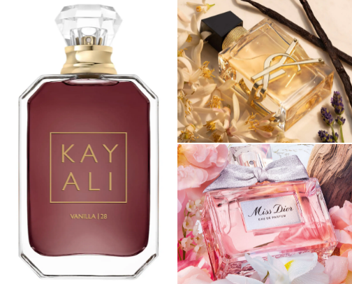 Sephora fragrance selection for her and him cover photo collage