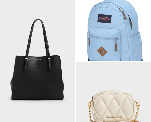 bags for men & women cover photo collage