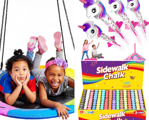 Best Outdoor Toys (all ages) cover photo collage