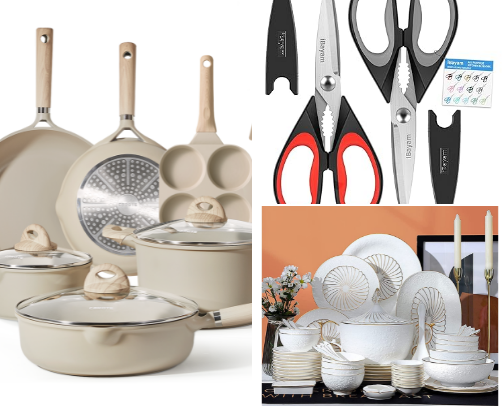 Kitchen Items cover photo collage