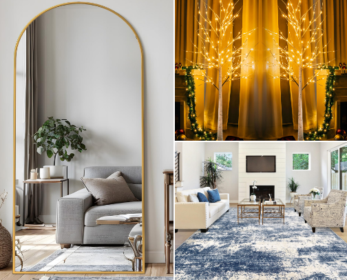 Modern Minimalistic Livingroom 🪴🖼️ cover photo collage
