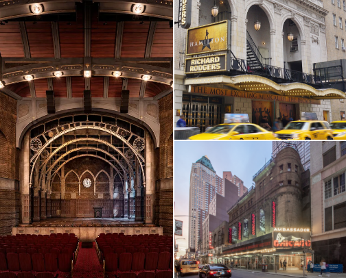 Broadway Theatres cover photo collage