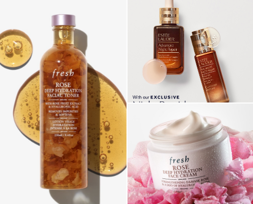 FLAWLESS SKIN GLOW ESSENTIALS ➡️FOR DRY SKIN. cover photo collage