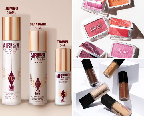 make up cover photo collage