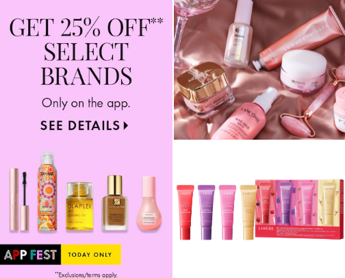 Skincare cover photo collage