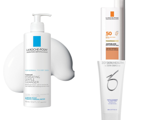 skincare. cover photo collage