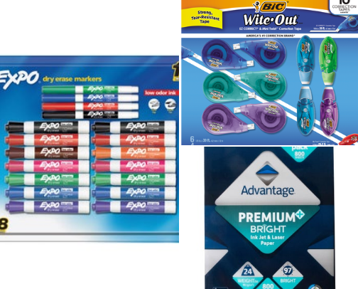 Teacher supplies cover photo collage