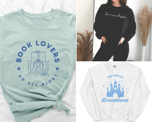 Wearables (Hoodies, Crewnecks, T-Shirts, and More!) cover photo collage