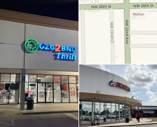 my top 3 best thrift shops in south florida ! ✨ cover photo collage