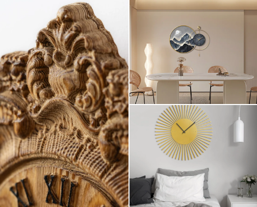 Wall clocks ⏰ cover photo collage