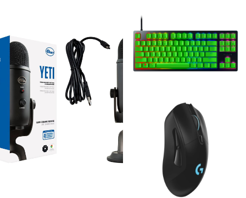 Pc parts & accessories cover photo collage