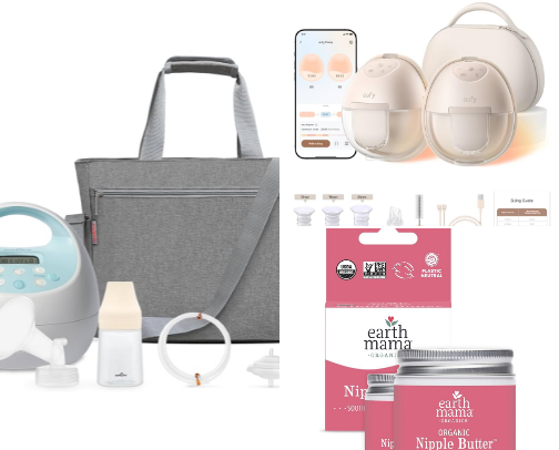 Nursing/ Breastfeeding Recs cover photo collage