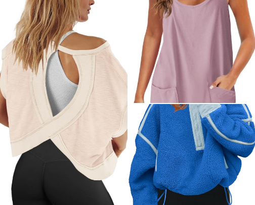 Amazon free people dupes cover photo collage