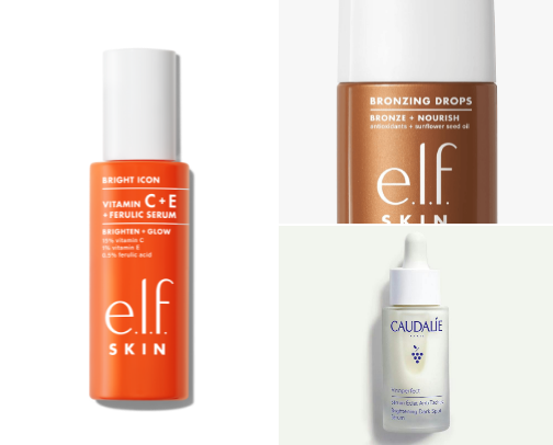 Skin care collection cover photo collage