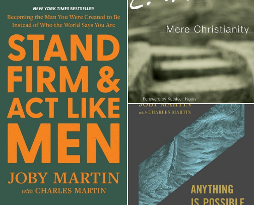 THE FAITH BOOKS ON MY ROAD LIST: What I Listen To Between Appointments cover photo collage