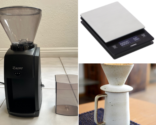 The Intentional Home: Coffee, Creativity, and Comfort Essentials cover photo collage