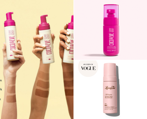 Self Tan Essentials ☀️ cover photo collage