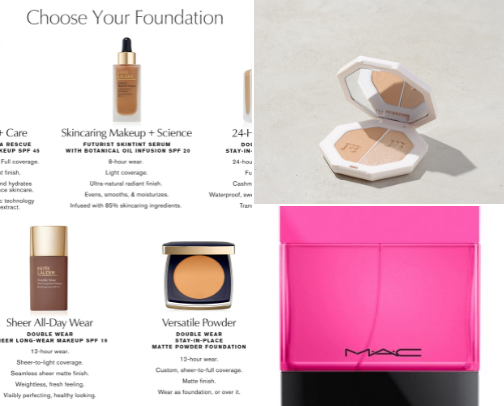 My favorite beauty recs cover photo collage